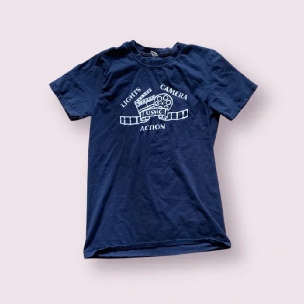 Lights Camera Action USMC 2020 Shirt